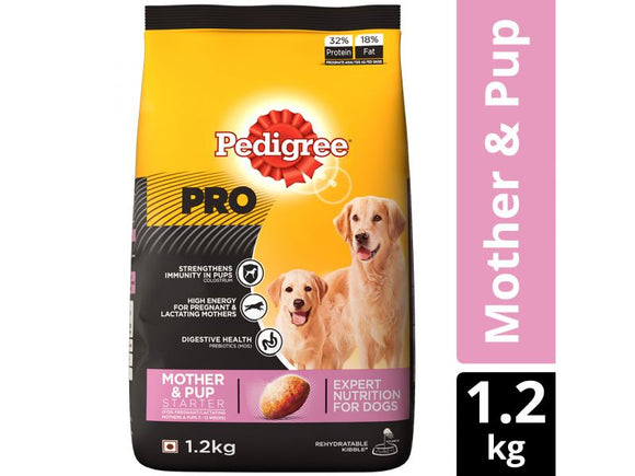 Pedigree Pro Starter Mother and Puppy Large Breed Dry Dog food