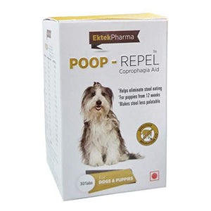 All4pets Poop Repel Tablets Coprophagia Aid for Dogs & Puppies(30 Tabs)