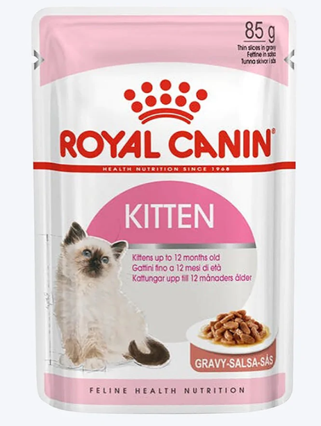 Royal Canin Instinctive Wet Kitten Food - 85 g Pack of 5 +1