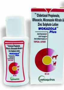 Vetoquinol Wokazole Plus Lotion 30 ml