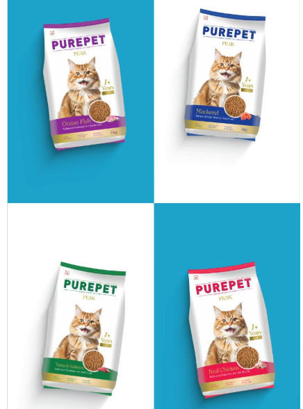 Purepet Peak Nutrition Adult Cat food 1.2 kg