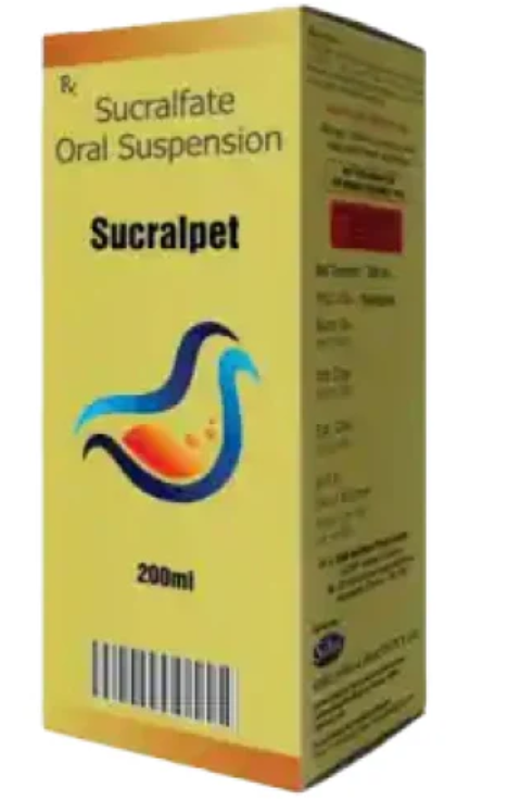 Sihil Sucralpet (Sucralfate) Oral Suspension for Dogs and Cats