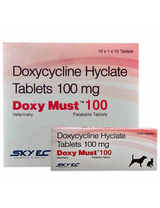 Sky-Ec Doxy Must Doxycycline Hyclate Tablets 100 mg, 10 Tabs