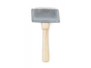 Pawzy Dog Wooden Slicker Brush