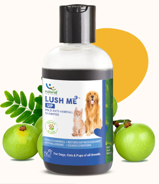 LUSH ME UP - Anti Hairfall Shampoo For Dog & Cat -175 ml