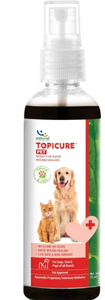 Natural Remedies Topicure Pet Wound Healing Spray for Dogs and Cats