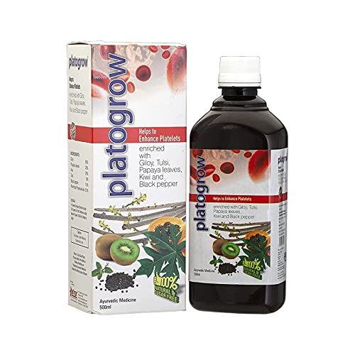 Ektek Platogrow Platelet Enhancer Syrup 500ml Syrup 500 ml