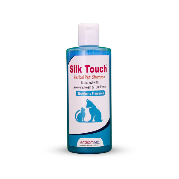 Areion Silk Touch Herbal Pet Shampoo (Strawberry_500ml)