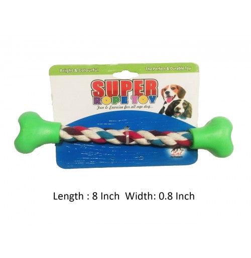 Super Chewers Bone Cotton Rope Toy Medium