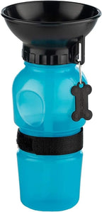 PE Dog on Tour Drinking Bottle with Bowl - 500 ml