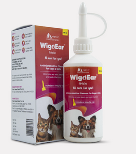 WigoEar™ Antimicrobial Ear Cleanser for Dogs & Cats - Heals Yeast Infections - 100ml