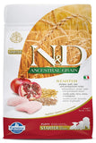 Farmina N&D Ancestral Grain Chicken and Pomegranate Starter Puppy Food All Breeds up to 2 months (Low grain)