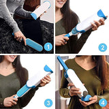 Pawzy Reusable Pet Fur Hair Remover with Self-Cleaning Base