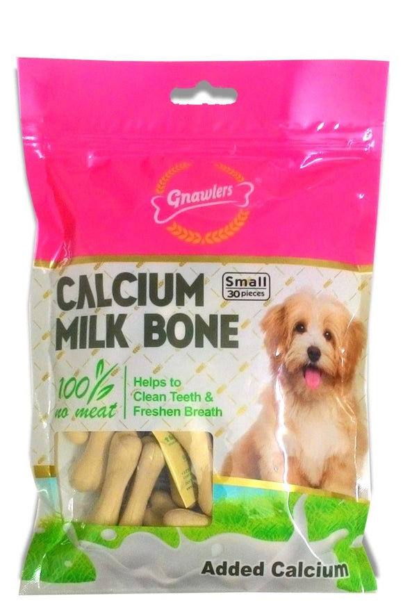 Gnawlers - Calcium Milk Bone  30 Pcs