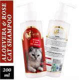 Pet Life Aloevera & Rose Cat Shampoo