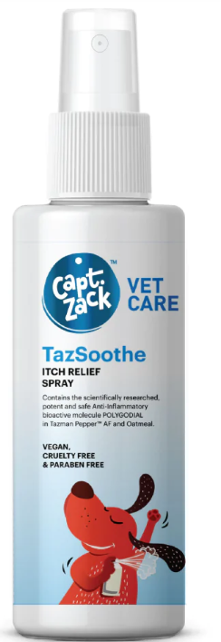 Captain Zack TazSoothe Itch Relief Spray for Dogs 50 ml