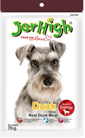 Jerhigh Real Duck Meat Dog Treats 70 g