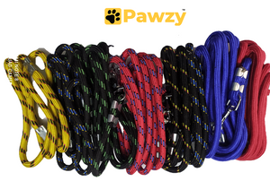 Pawzy Nylon Leash rope Multicolor