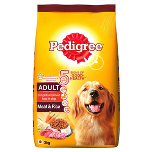 Pedigree Meat & Rice Adult Dog Food