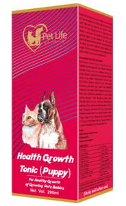 Pet Life Health Growth Tonic For Puppies, Kittens, Small Pets