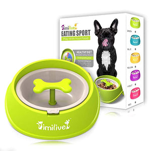 Pawzy Dog Feeder Slow Eating Pet Bowl Eco-Friendly Durable Non-Toxic