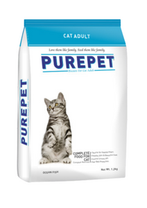 Purepet Cat Adult Dry Cat Food Ocean Fish