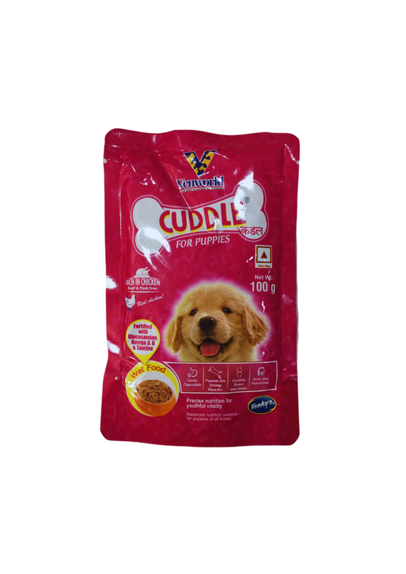 Venky's Cuddle Chicken For Puppies (Pouch)