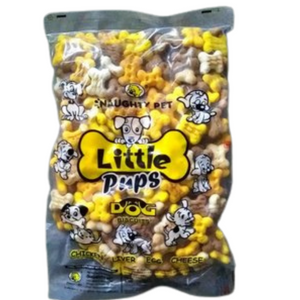 Naughty Pet Little pups Dog Biscuits | 500 GM