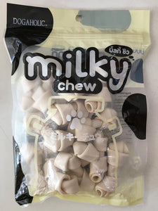 Dogaholic Milky Chew Knotted Bone Treats