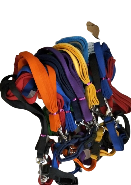 Pet's Pot Collar & Leash Set 15MM- Assorted