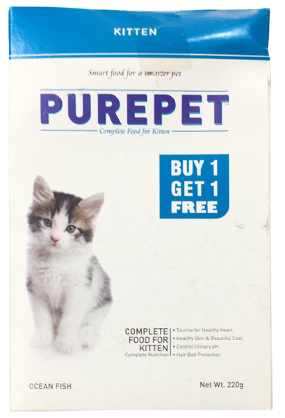 Purepet cat discount food kitten