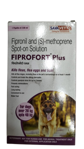 FIPROFORT PLUS SPOT ON FOR 20KG TO 40 KG