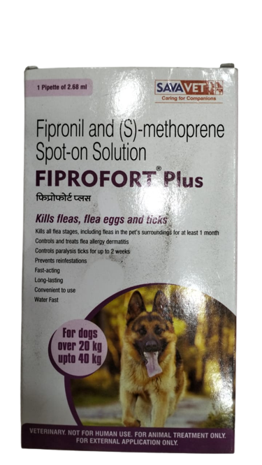 FIPROFORT PLUS SPOT ON FOR 20KG TO 40 KG