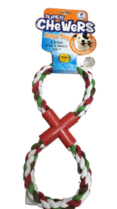 Super Chewers Cotton Pull toy medium