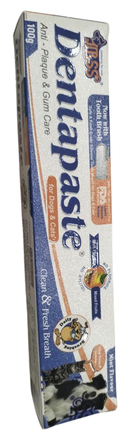 Jibss Dentapaste  Toothpaste for Dogs & Cats – 100 gm