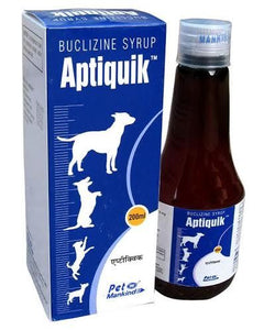 APTIQUIK BUCLIZINE SYRUP - FOR DOGS ( 200 ML )