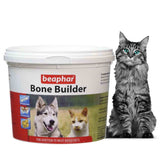 beaphar irish calcium and bone builder, dog & cat supplement (500 gm)