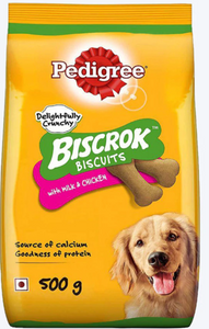 Pedigree Biscrok Milk and Chicken Flavor Dog Biscuits ( 4 Months+)