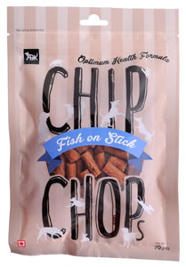 chip chops fish on stick treats 70 gm