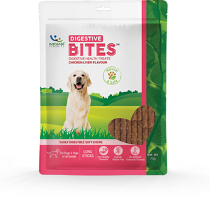 Natural Remedies Digestive Bites Health Treats - Chicken liver Flavour