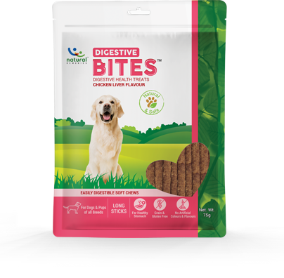 Natural Remedies Digestive Bites Health Treats - Chicken liver Flavour