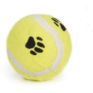 Pawzy Tennis Ball Paw Prints