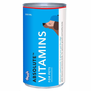 Drools Absolute Vitamin Dog Supplement Syrup (300ml)