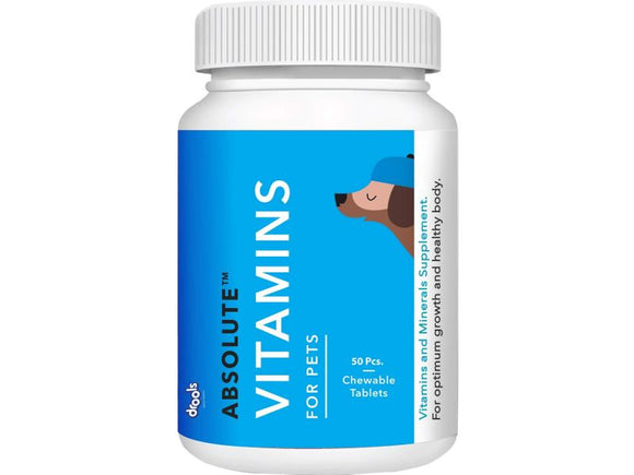 Drools Absolute Dog Vitamin Supplement Tablets