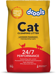 Drools Clumping Lavender Fragrance Cat Litter