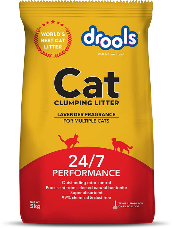 Drools Clumping Lavender Fragrance Cat Litter