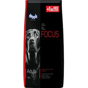 Drools Focus Adult Super Premium Dog Food All Breeds 12 kg