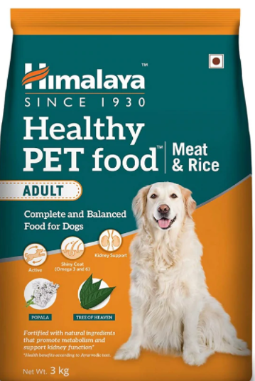 Himalaya Healthy Pet Food - Adult - Meat & Rice 3 Kg