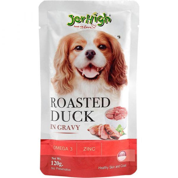 JerHigh Roasted Duck in Gravy pack of 12