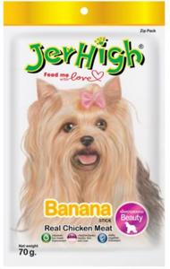 Jerhigh Chicken Banana Sticks 70 g